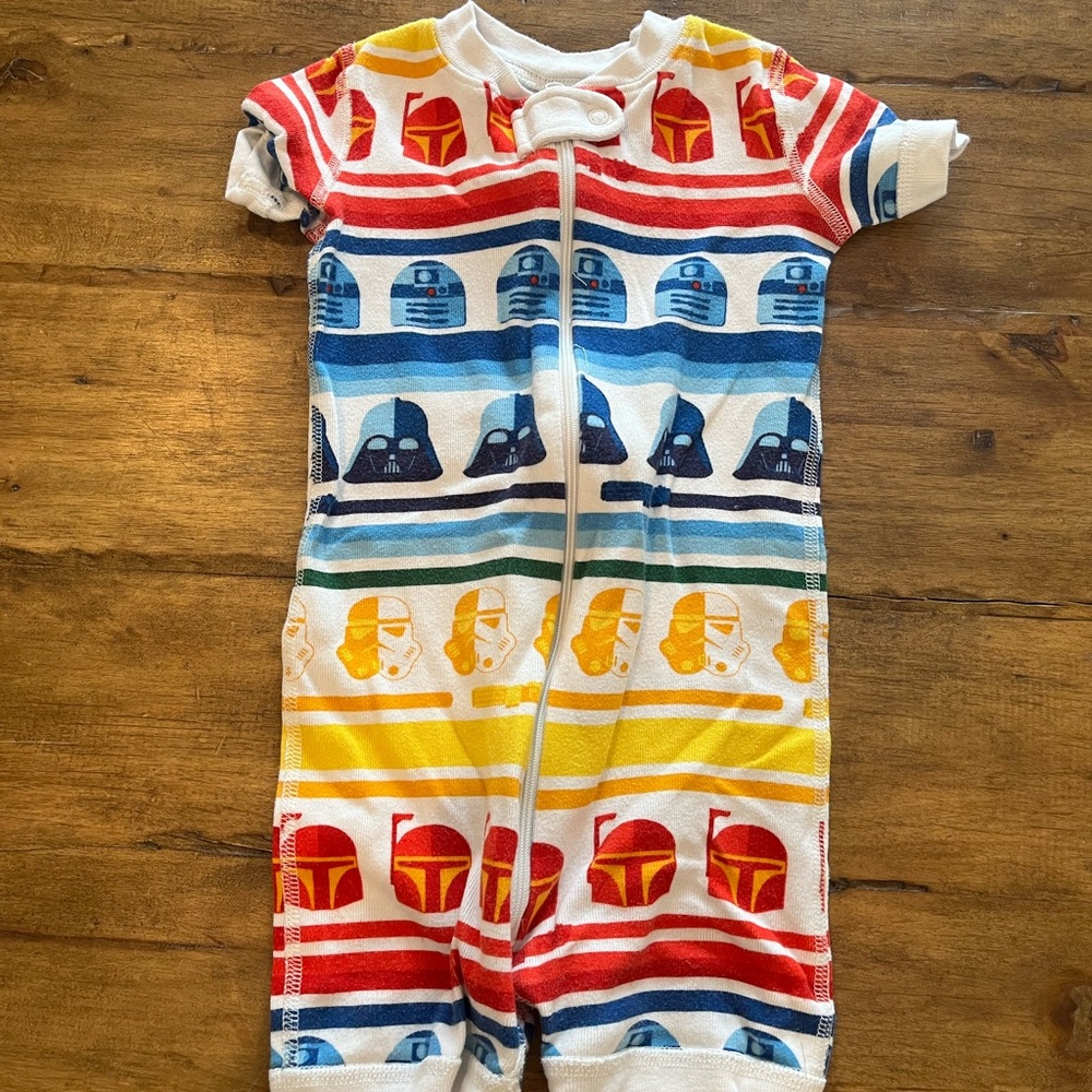Hanna Andersson Kids Short Jams - Red, Blue, Yellow